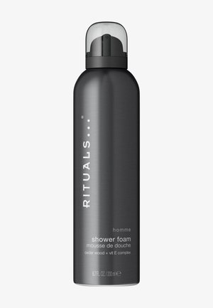 SHOWER FOAM - HOMME - WOODY - CEDAR WOOD + VITAMIN E COMPLEX - Duschgel - -