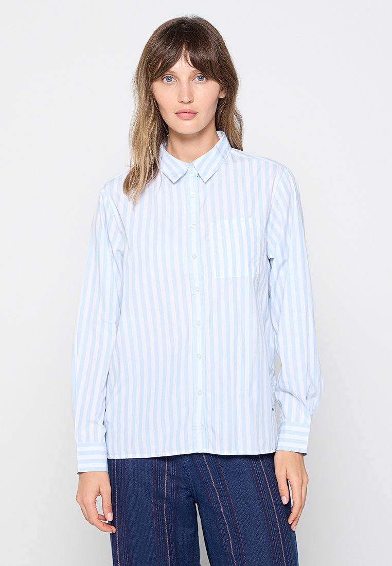 Pepe Jeans Overhemdblouse blauw