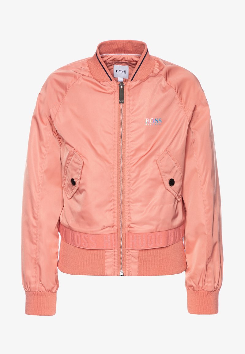 BOSS Kidswear Bomber bunda - pink
