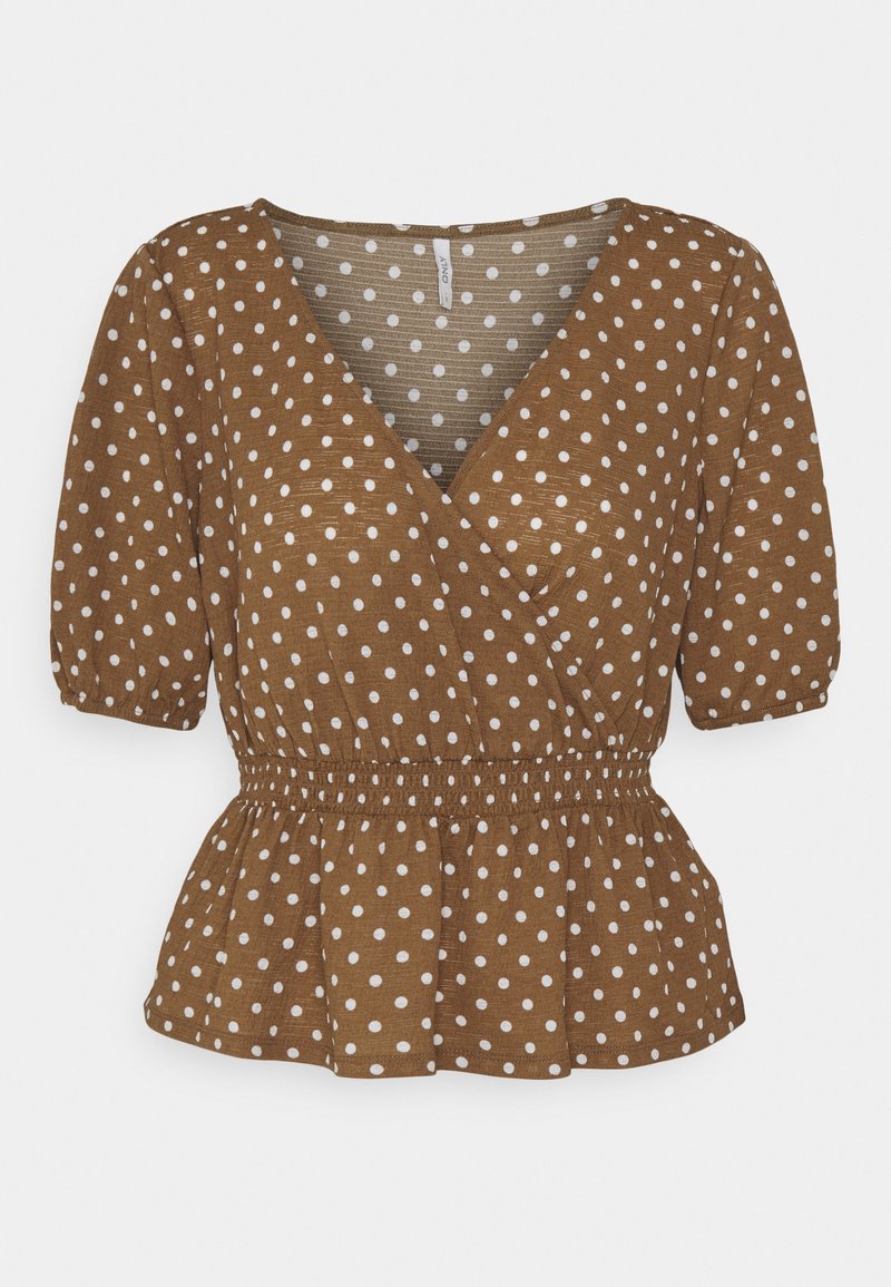 Only T-shirt print bruin Only T-shirt print bruin