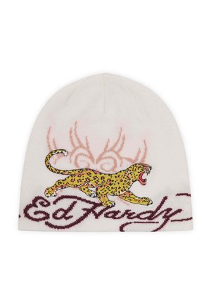 Ed Hardy, Beanie - ecru