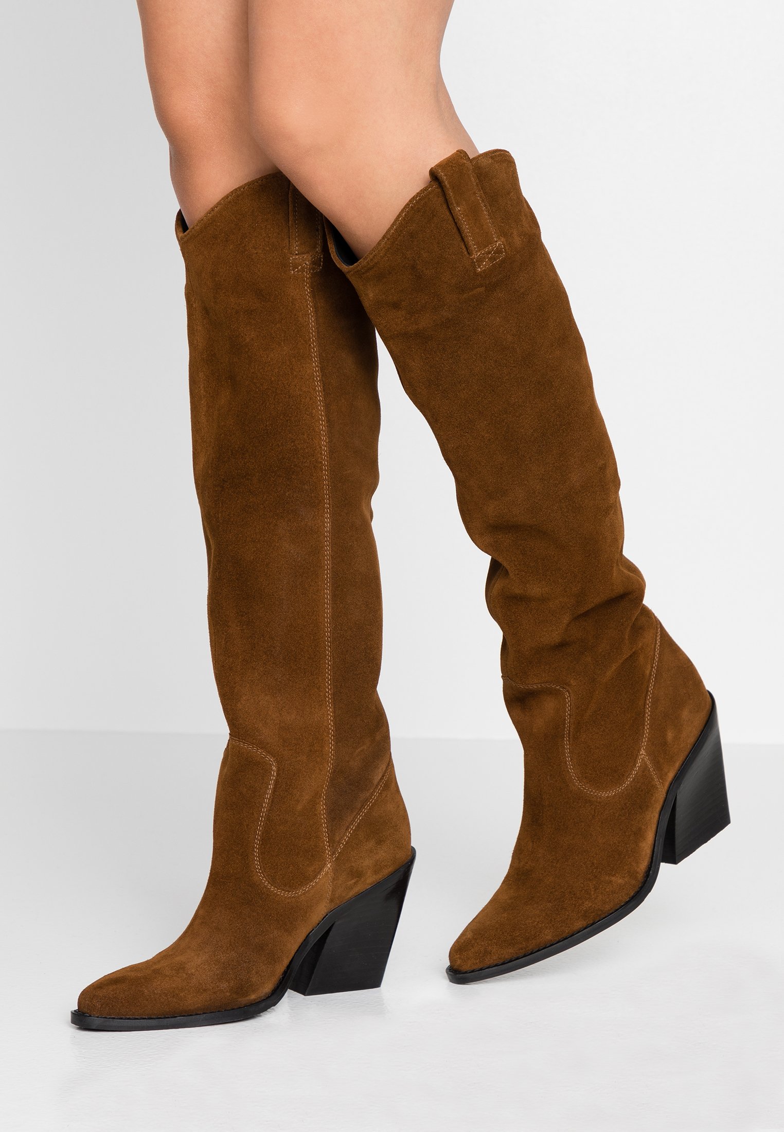 Bronx NEW KOLE Laarzen met hoge hak cognac Zalando.nl Bronx NEW KOLE Laarzen met hoge hak cognac Zalando.nl