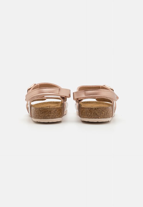 Birkenstock RIO AS KIDS ELECTRIC METALLIC NARROW - Slippers - electric metallic — foto 3