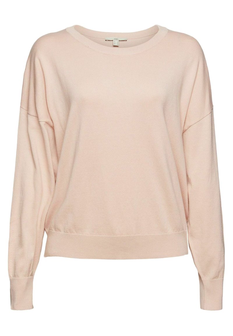 Damen Strickjacken | edc by Esprit Strickpullover dusty nude/grau - IM65198 Damen Strickjacken | edc by Esprit Strickpullover dusty nude/grau - IM65198
