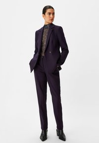 comma casual identity REGULAR - Chino - lila