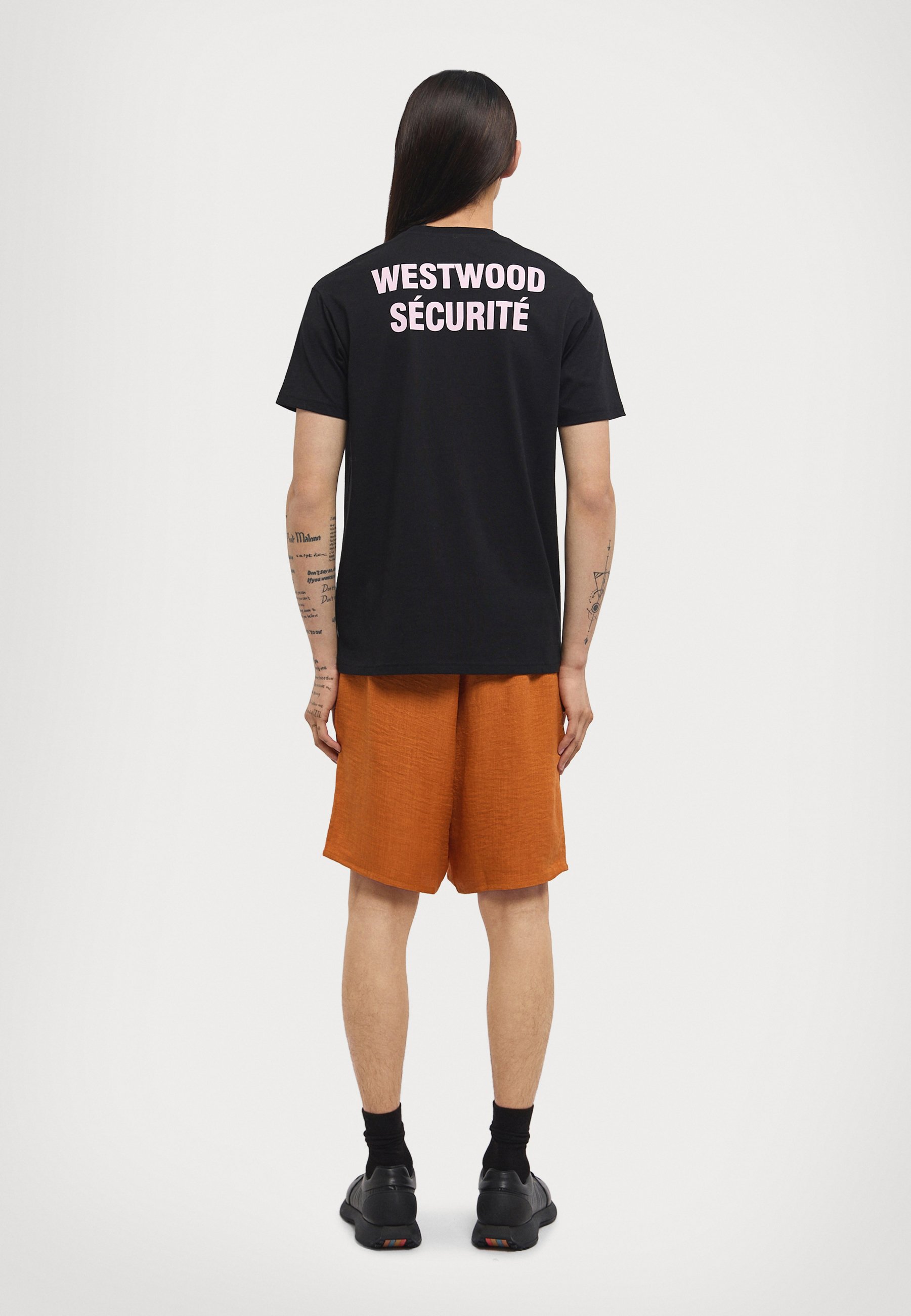 Vivienne Westwood SÉCURITÉ CLASSIC - Print T-shirt - black