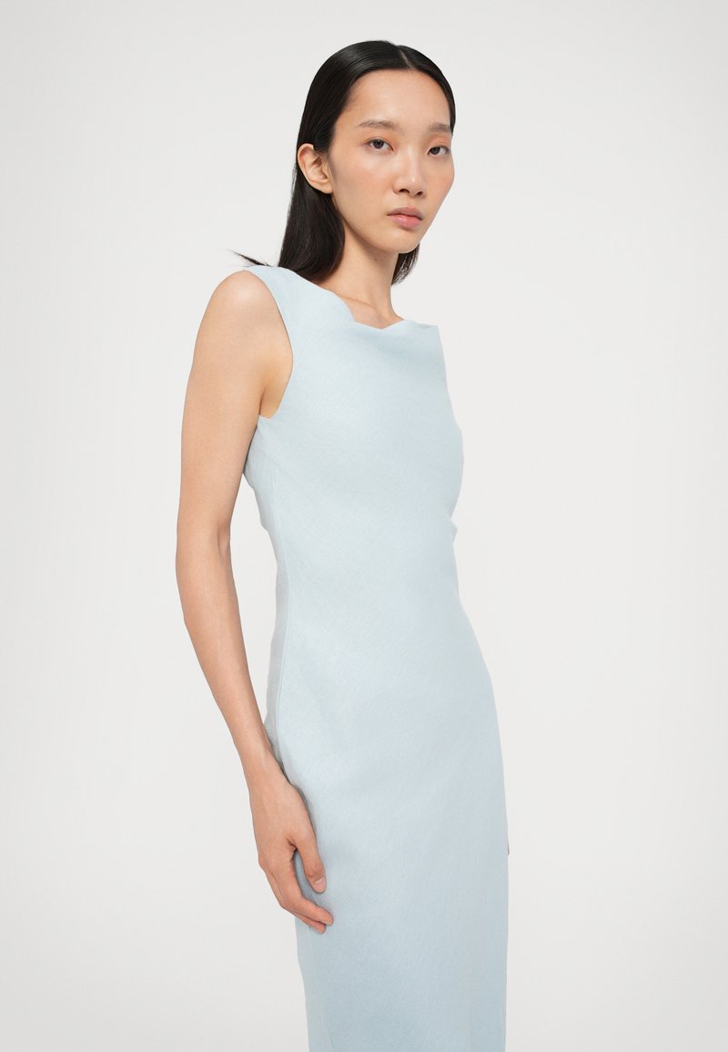Faithfull the brand ILRIDE MIDI DRESS - Day dress - sky blue/light blue -  Zalando