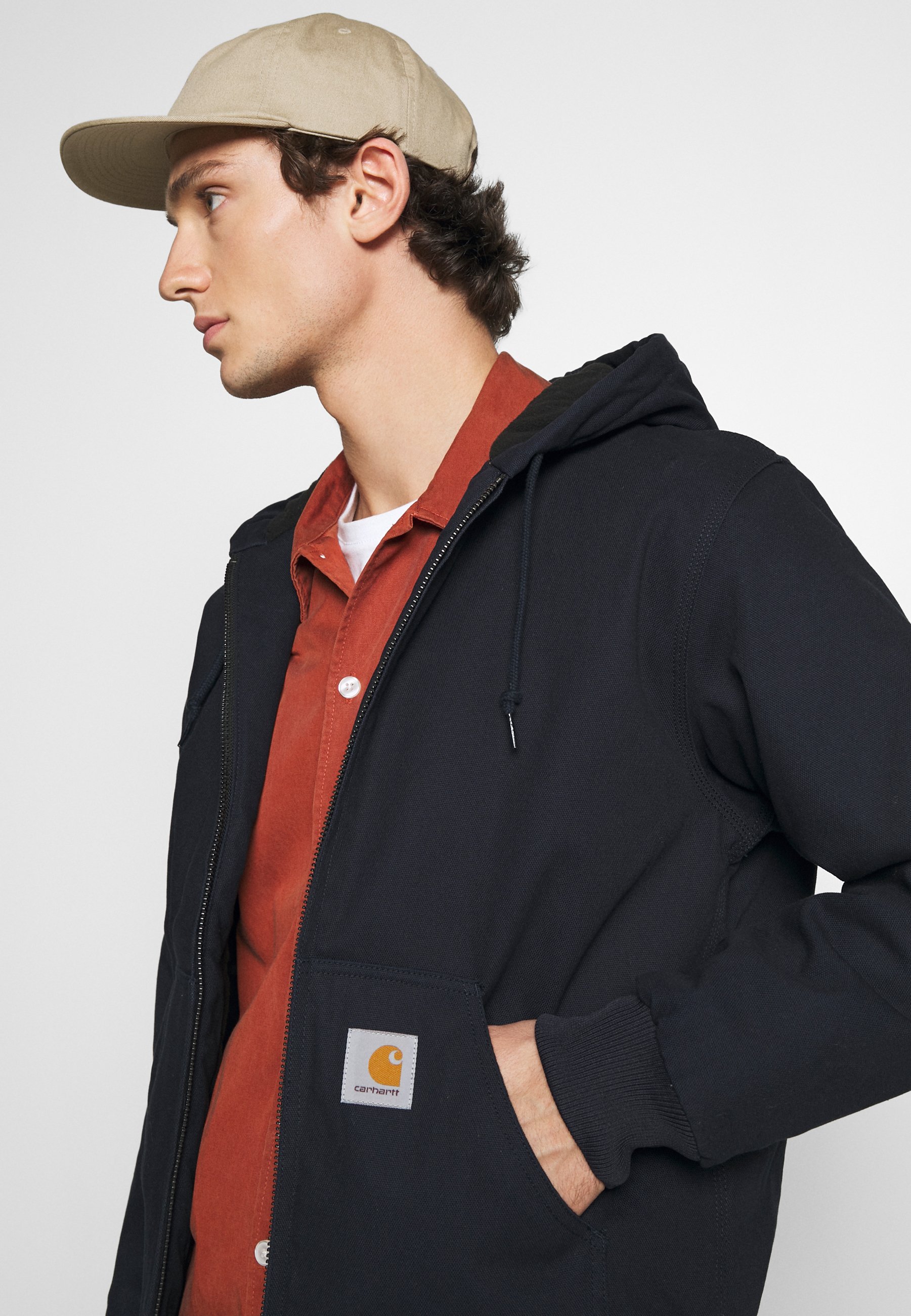 carhartt baseball jacket