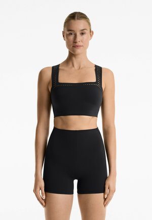 COMPRESSIVE CUTWORK - Top - black
