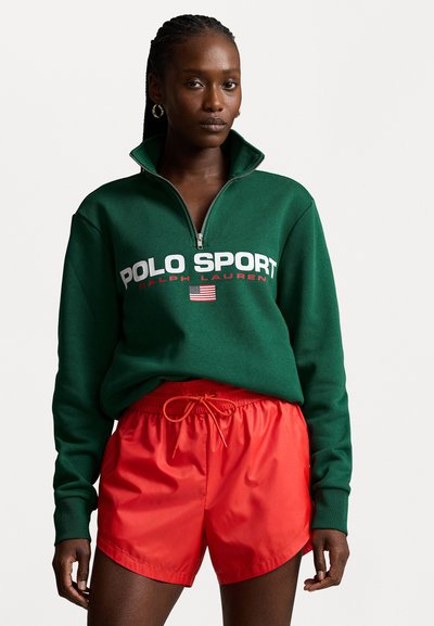 Polo Ralph Lauren POLO SPORT FLEECE SWEATSHIRT  - Bluză de molton - tennis green