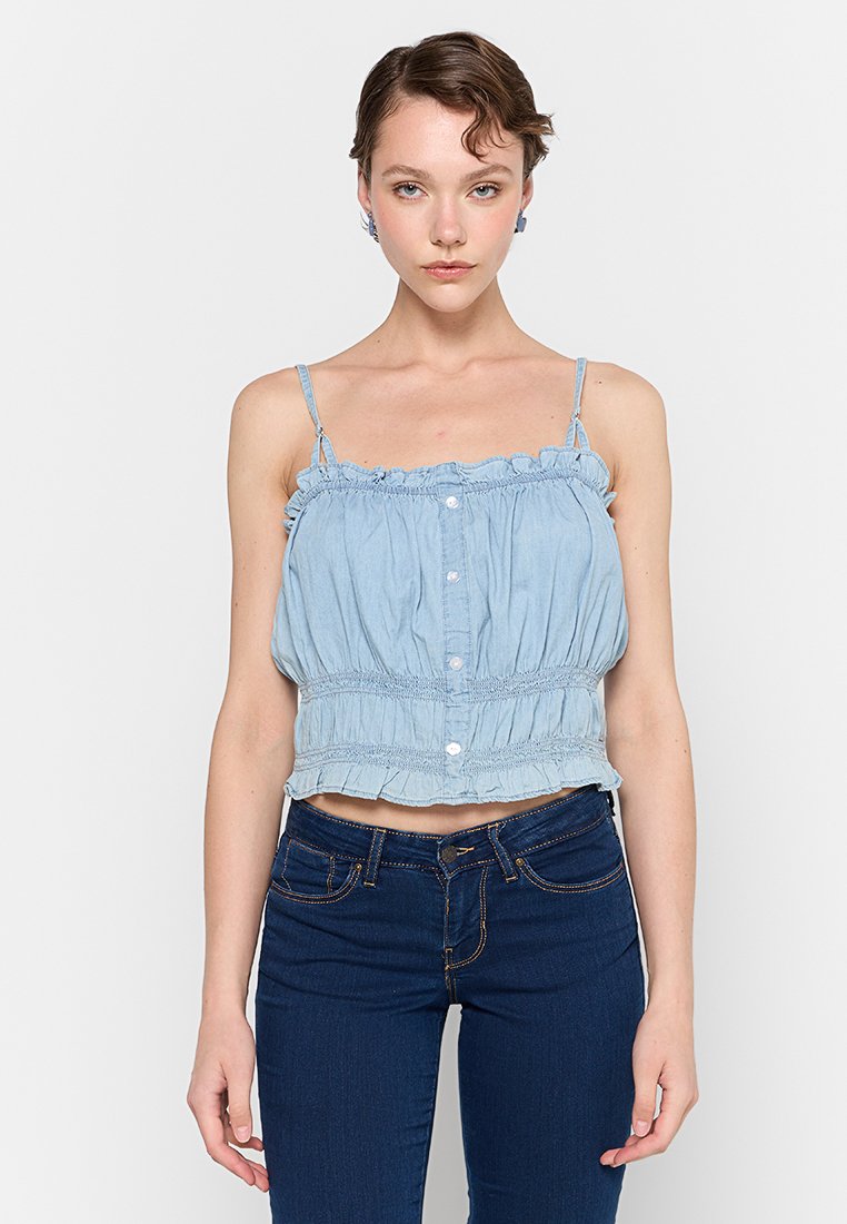 Guess Top lichtblauw
