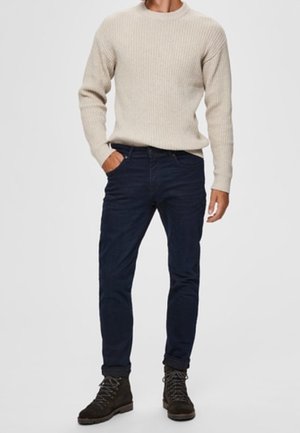 Jeans Straight Leg - blue-black denim