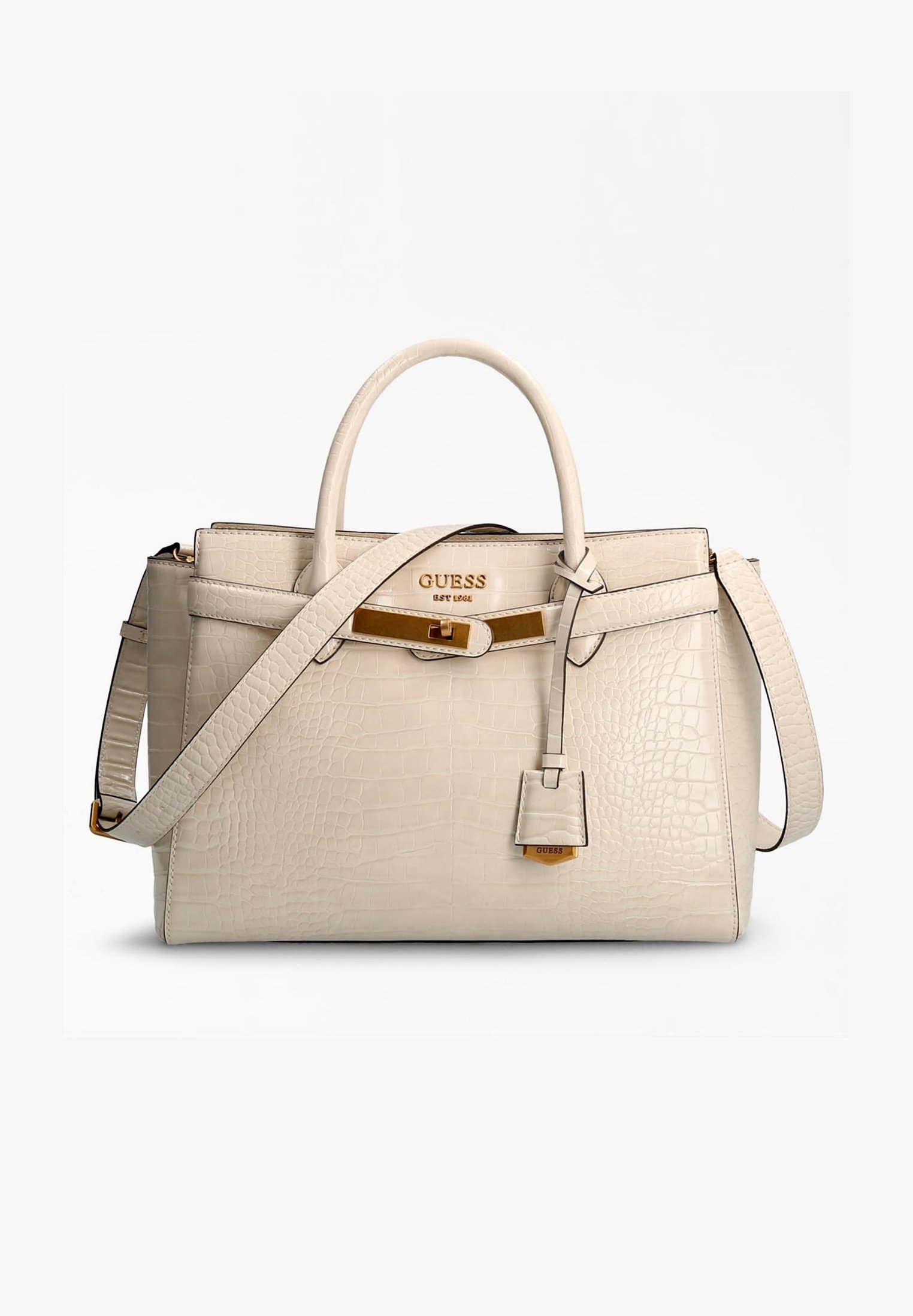 Guess ENISA Sac à main creme/beige