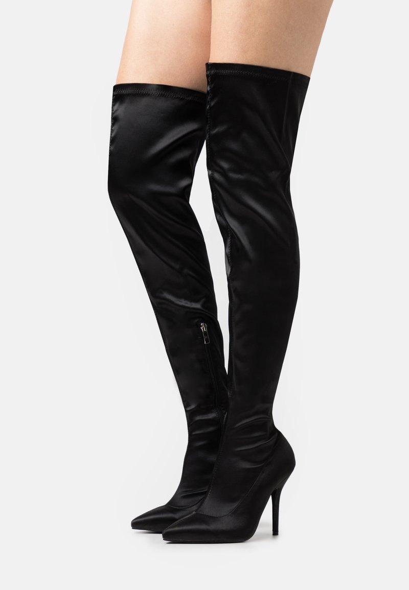 RAID Wide Fit WIDE FIT RIZA Overtheknee boots black Zalando.ie