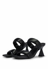 HUGO Muiltjes met hak - black