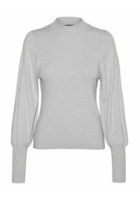 Unselected, light grey melange