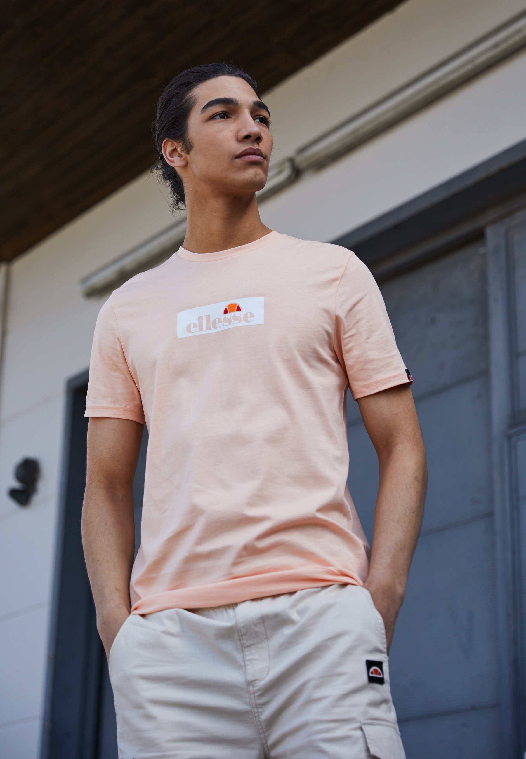 Ellesse TILANIS - Print T-shirt - light 