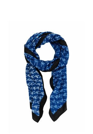 RECTANGULAR WITH LOGO - Écharpe - blue