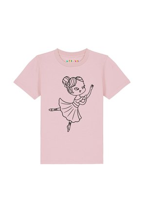 BALLERINA - T-shirt imprimé - cotton pink