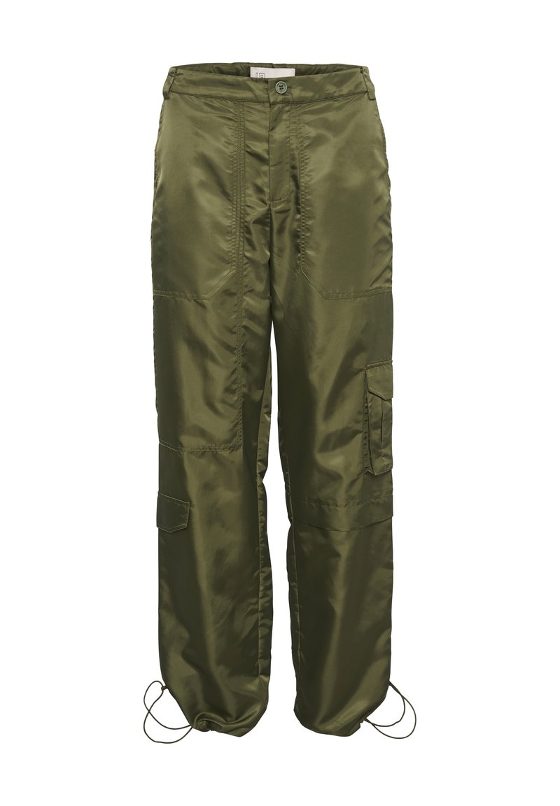 Lounge Nine Cargobroek donkergroen