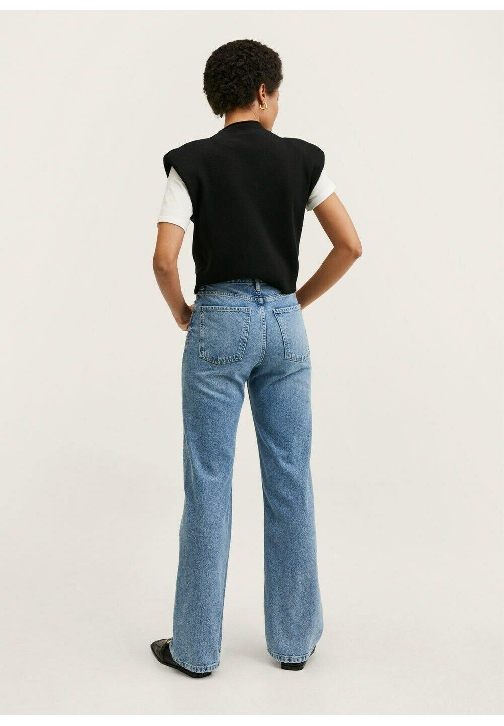 Mango KAIA - Straight leg jeans - mittelblau/blue - Zalando.co.uk