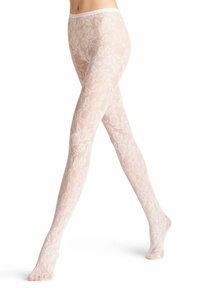 FALKE X KAVIAR GAUCHE LACE SHEER - Collants - pearl