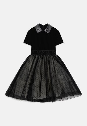 KARL LAGERFELD KIDS CEREMONY DRESS - Cocktailjurk - black