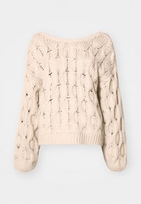 FANOVA - Pulover - open beige