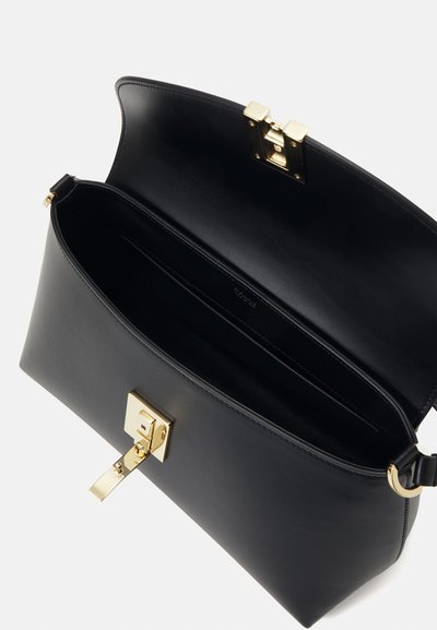 Bally OLLAM POCKET TOP - Sac à main - black/gold-coloured