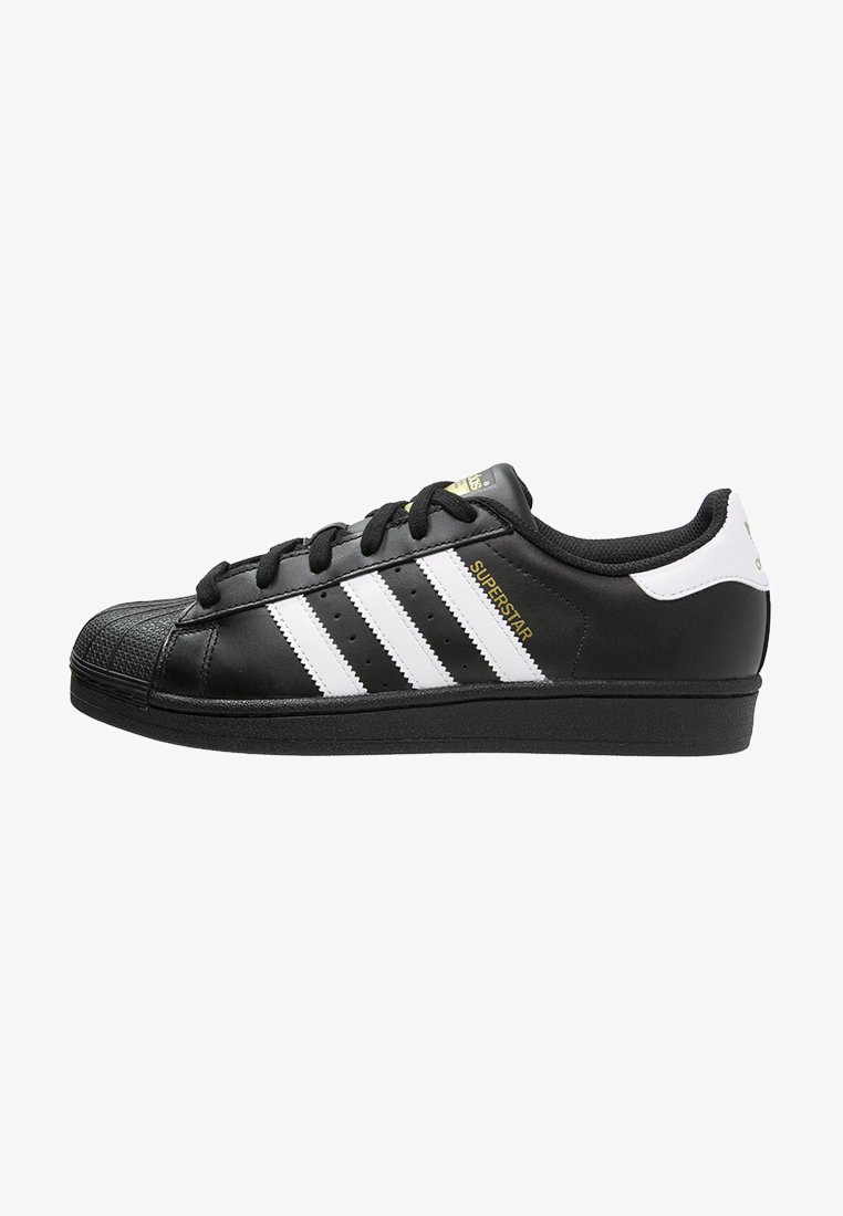 adidas Originals SUPERSTAR FOUNDATION ALL BLACK STYLE SHOES - Trainers - noir / blanc