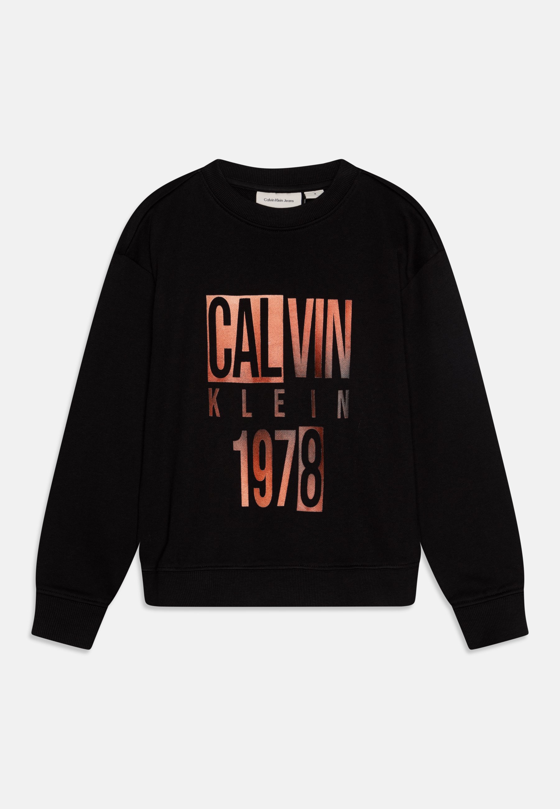 Calvin Klein Jeans GRADIENT GRAPHIC Sudadera black/negro