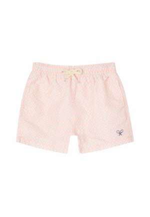 Silbon, BAÑADOR CON ESTAMPADO DE MINI ROMBOS - Bañador corto - coral