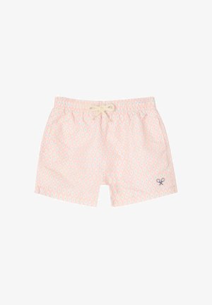 Silbon, BAÑADOR CON ESTAMPADO DE MINI ROMBOS - Bañador corto - coral
