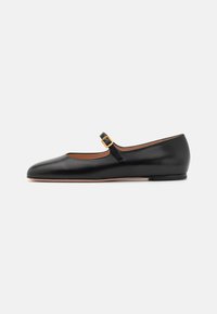 BELKYS - Ankle strap ballet pumps - black