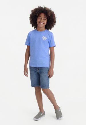 The North Face BRAND PROUD RELAXED SHORT SLEEVE TEE - T-shirt imprimé - periwinkle glow