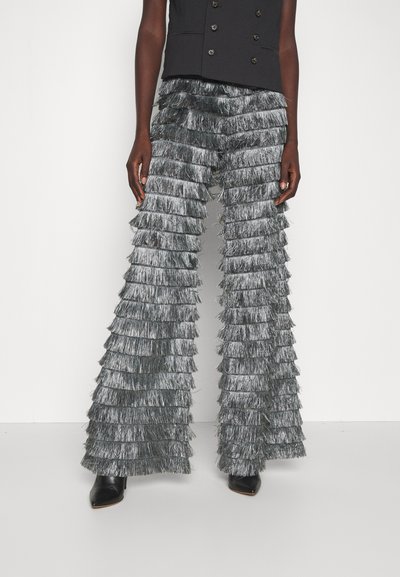 Alberta Ferretti TROUSERS - Pantalon classique - grey