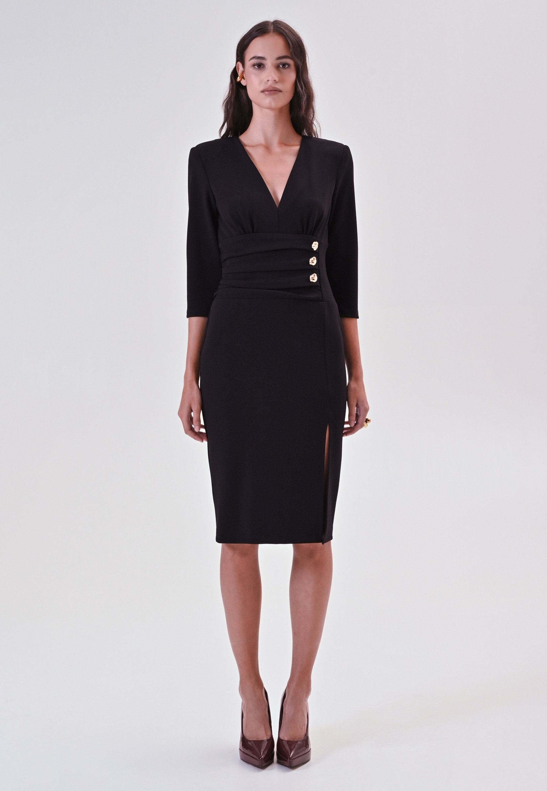 Rinascimento Robe fourreau black/noir