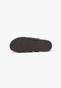 Zign by Zalando LEATHER - T-bar sandals - dark brown