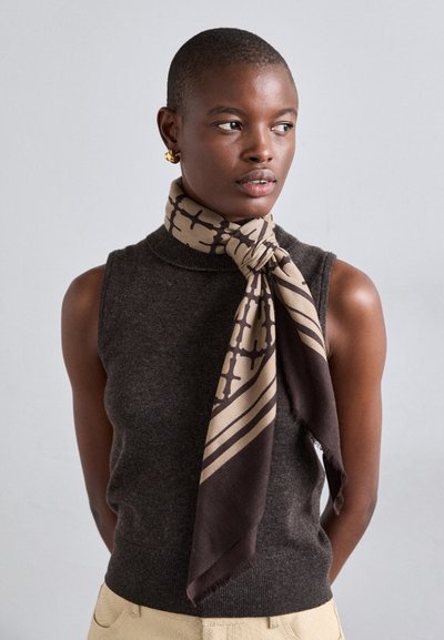 By Malene Birger CORNELIS - Foulard - dark mahogany