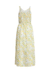 Smashed Lemon Jurk - white multicolour