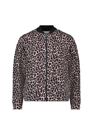 Betty Barclay, BETTY BARCLAY MIT RUNDHALSAUSSCHNITT BLOUSON - Blouson Bomber - schwarz beige