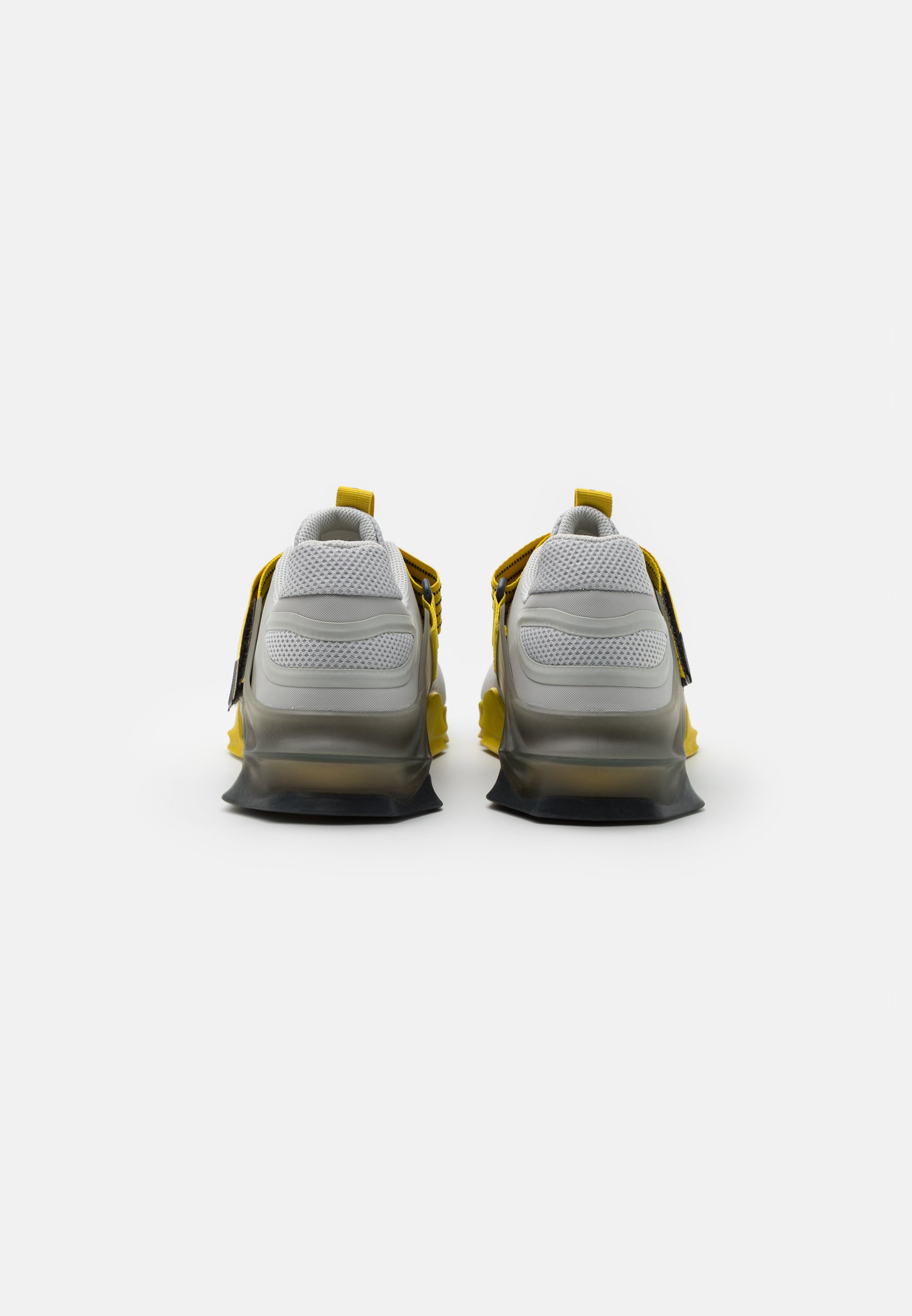 Nike Performance SAVALEOS UNISEX - Chaussures d'entraînement et de fitness  - grey fog/dark smoke grey/bright citron/gris - ZALANDO.FR