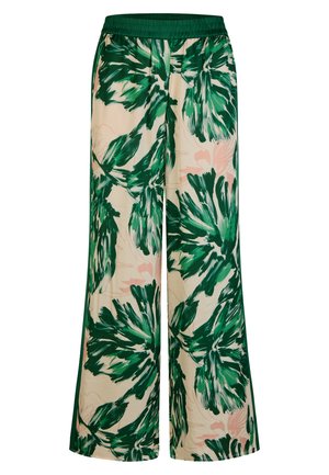 Marc Aurel, Trousers - green varied