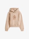 TONAL CREST HOODIE - Ikdienas džemperis - malted milk
