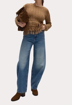 Trui - mottled brown