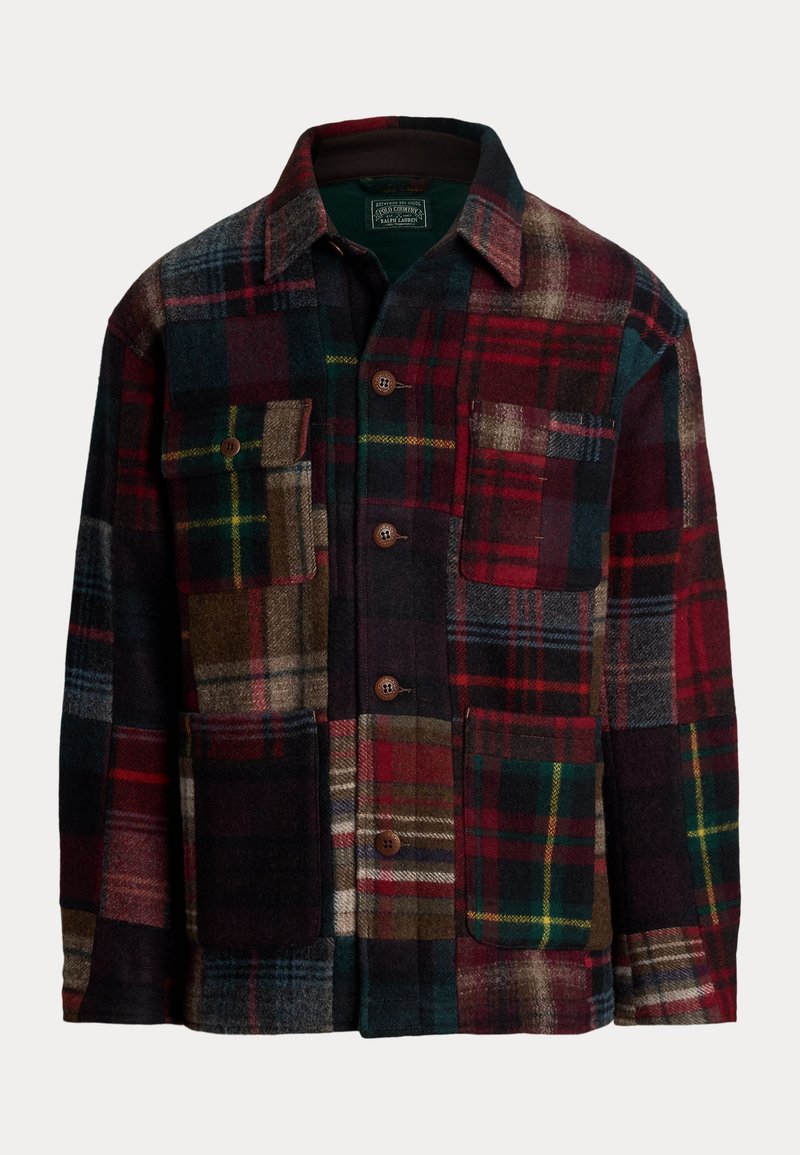 Polo Ralph Lauren PLAID PATCHWORK WOOL JACKET - Let jakke / Sommerjakker - multi-coloured