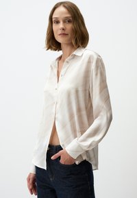Jimmy Key PATTERNED LONG SLEEVE - Camicia - beige