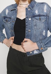 ONLY Jeansjacka - blue denim