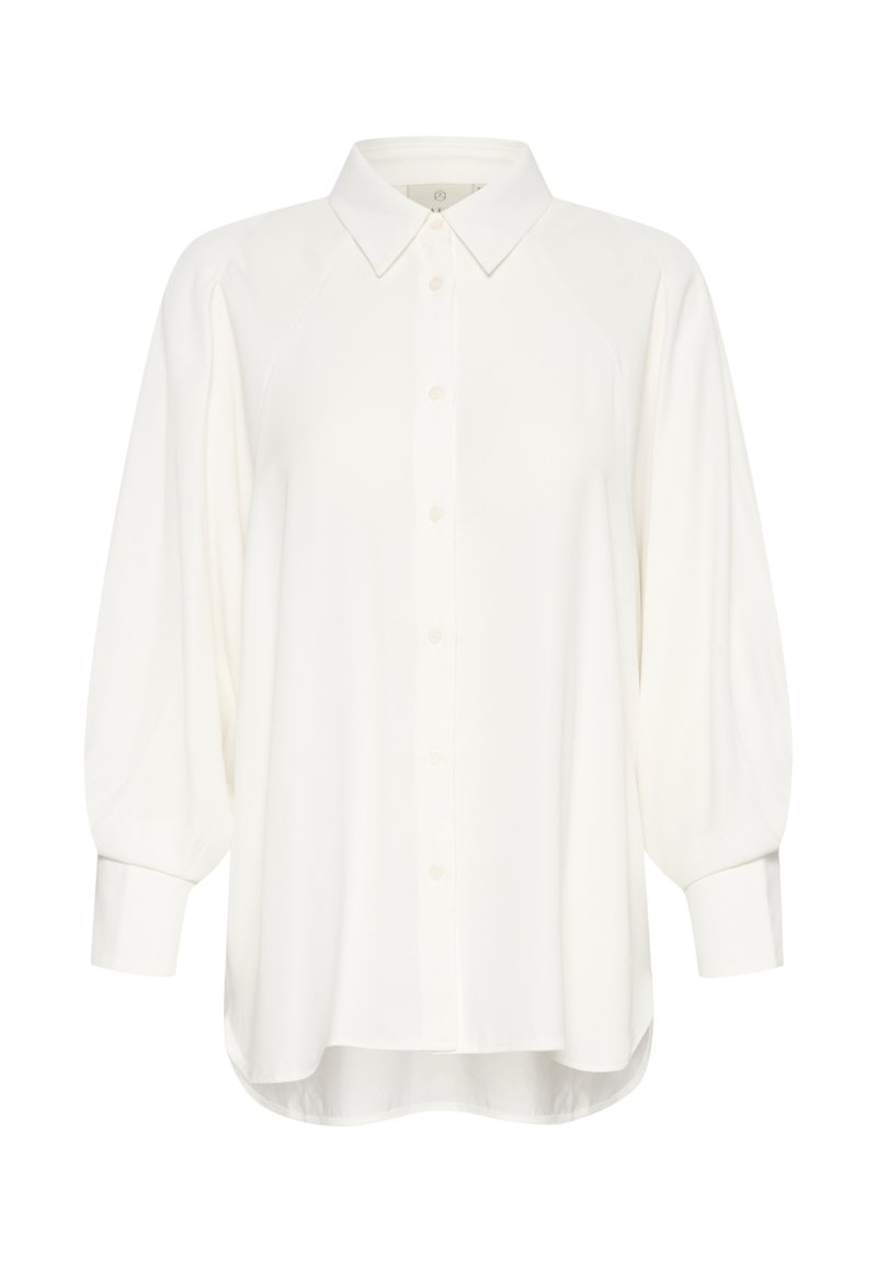 Kaffe Overhemdblouse crème Kaffe Overhemdblouse crème