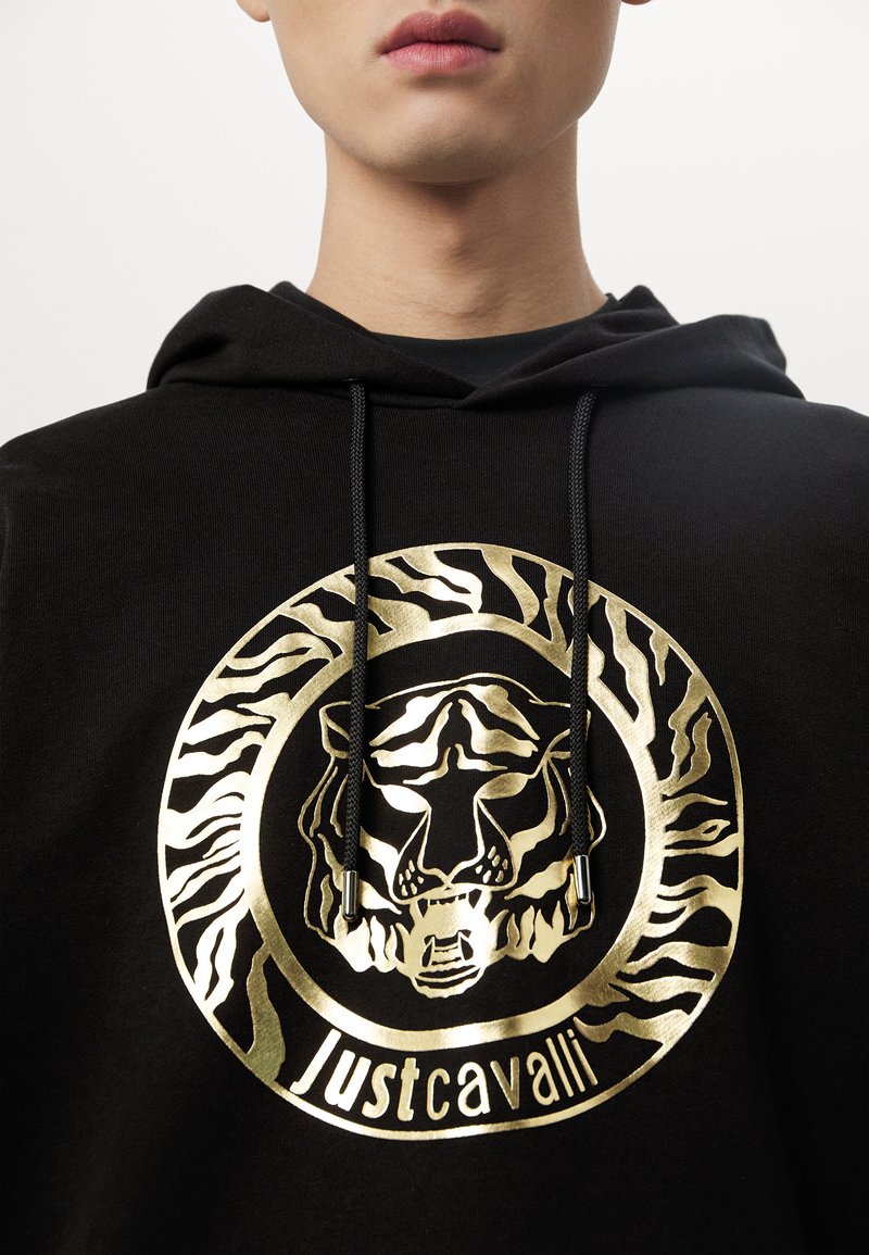 Just Cavalli FELPE - Sweatshirt - black/gold/black - Zalando.de